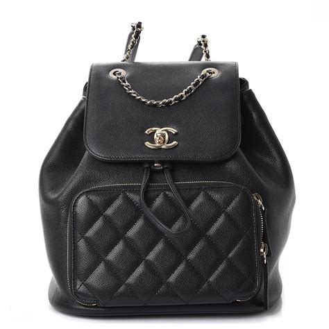 chanel backpack caviar leather